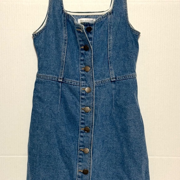 *SOLD* NWT Urban Outfitters Mini Denim Dress - Picture 5 of 6